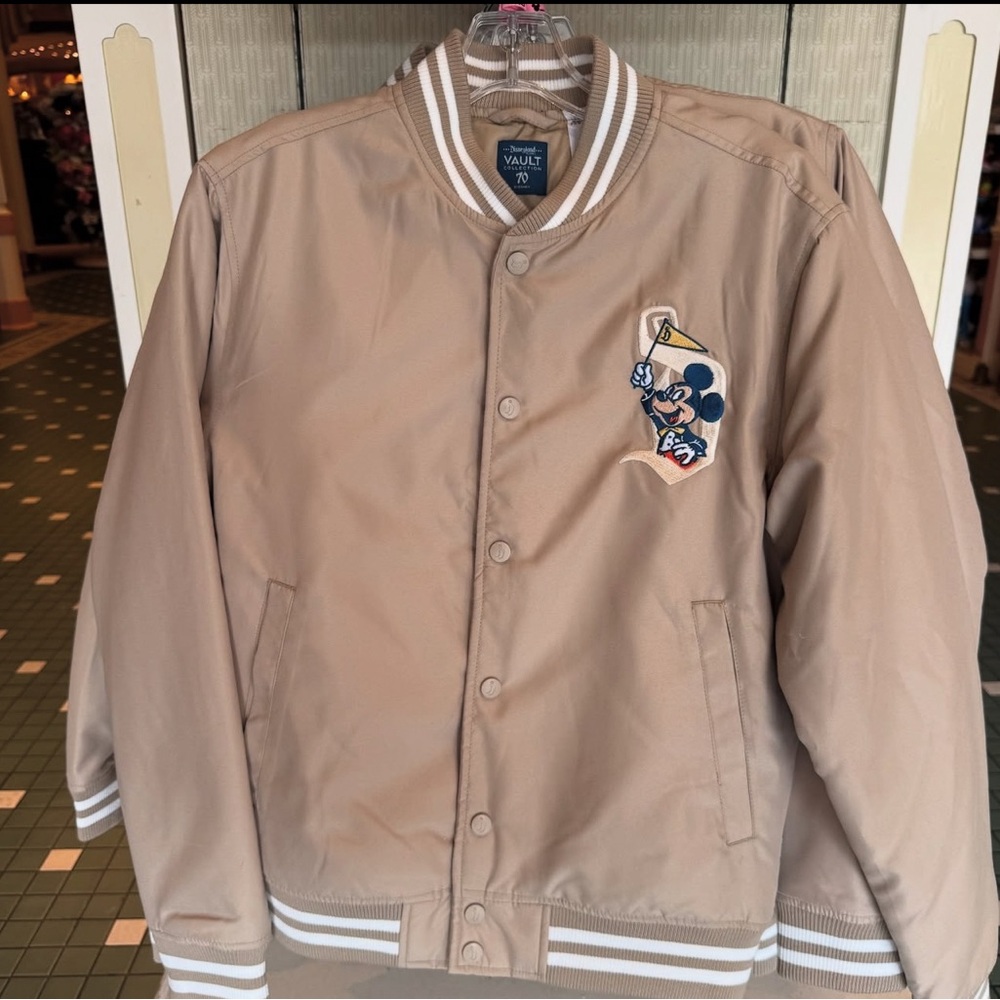 Disneyland 70th Anniversary Jacket with Embroidered Patch